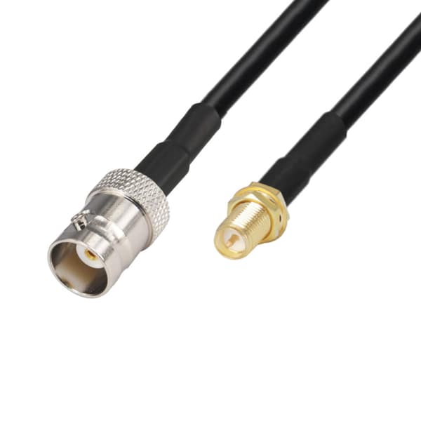 Antennekabel BNC-stik / SMA-RP-stik RF5 4m