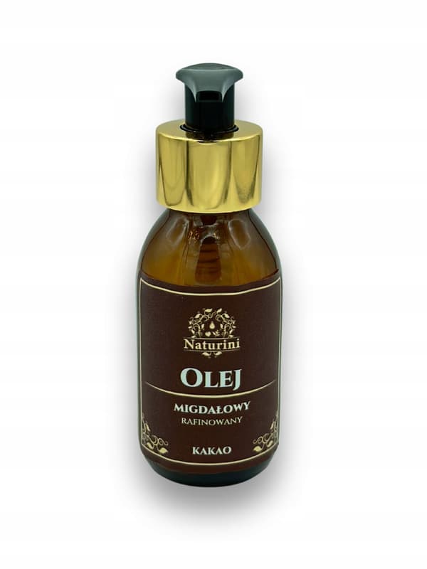 MANDEL-KAKAOOLIE fra søde mandler, RAFFINERET, til massage, 100 ml