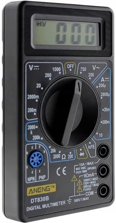 Handhållen multimeter MULTIMETER DT-830B