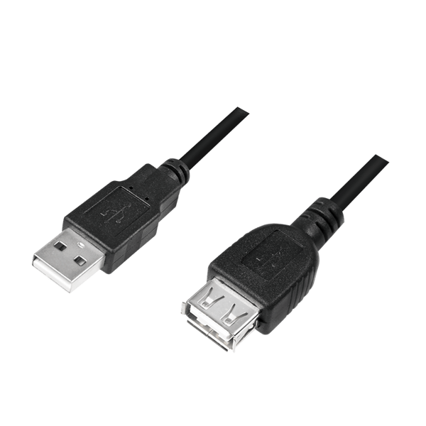 Logilink USB 2.0 -sovitin, USB-A/M - DB9/M (RS232), Windows 11, musta AU0002F