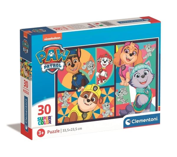 Puslespil 30 Super Farve Paw Patrol