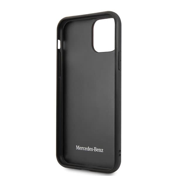 Mercedes Wood Line Valnøddecover til iPhone 11 Pro Max, Brun