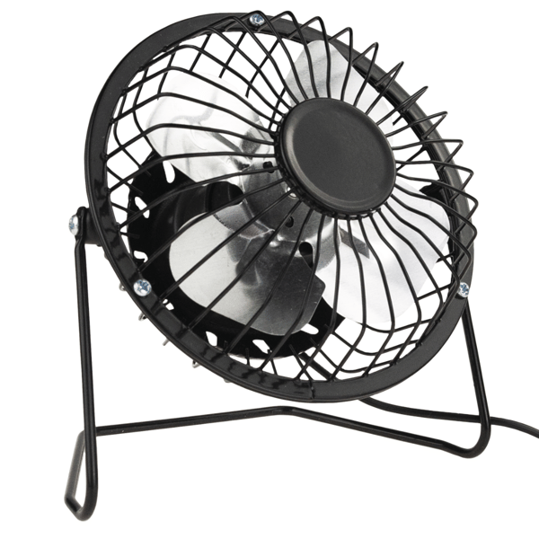 PC74 USB-VENTILATOR STÅENDE METALBORD-SKRIFTVENTILATOR