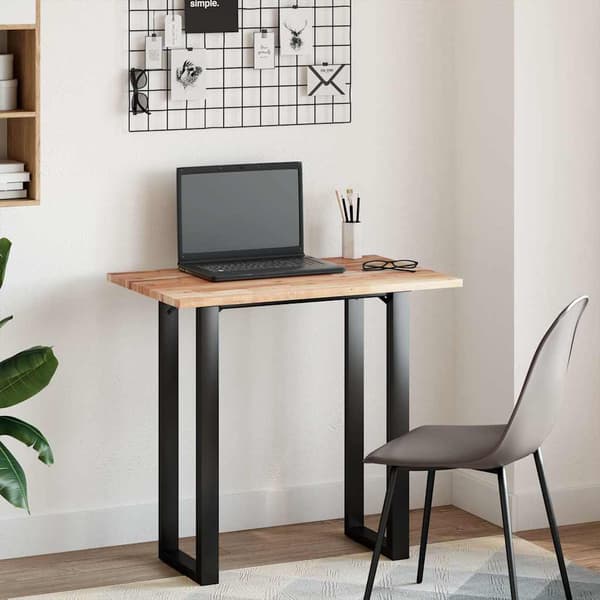 vidaXL rektangulær bordplade 80x50x2 cm massivt akacietræ
