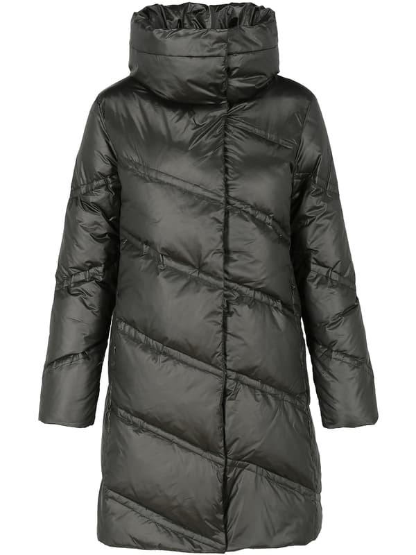 DAM DUNVINTERKAPA MED DIAGONAL QUILTNING