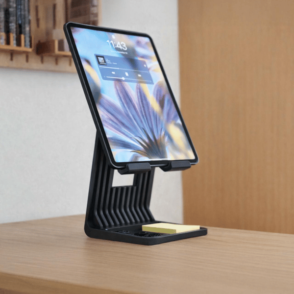 iPad surfplatta stativ, svart, hållare med stativ, stabil