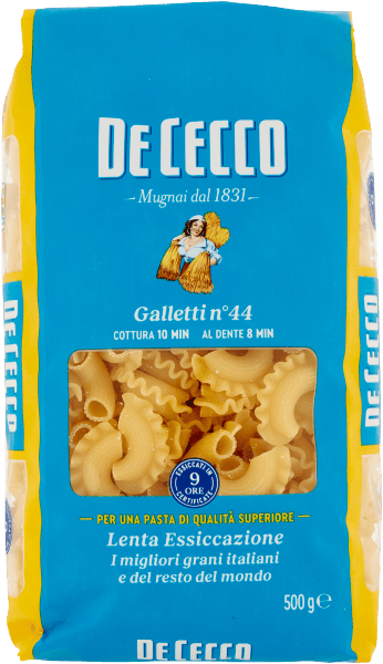 De Cecco Gallettini N44 pasta 500g