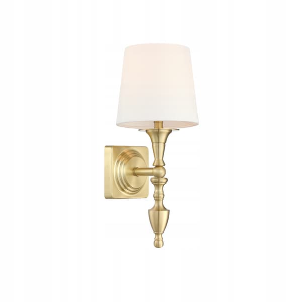 Cosmo Light Austin E14 40W Guldhvid Lampeskærm