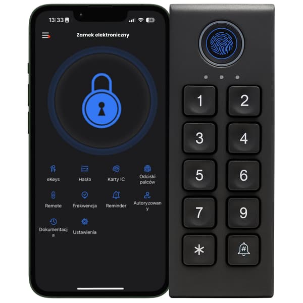 WK3 TTLock trådløst tastatur
