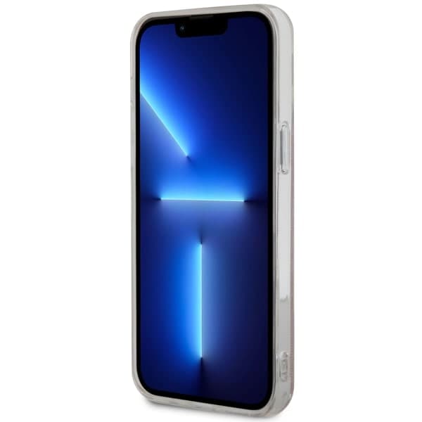 Guess IML 4G MagSafe-etui til iPhone 14 Pro Max, lyserød