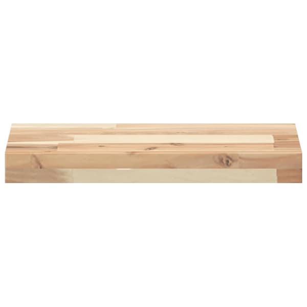 vidaXL bordplade 60x20x4 cm rektangulær massiv akacietræ