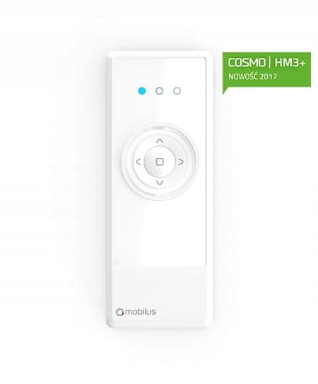Mobilus COSMO HM3+ vit fjärrkontroll