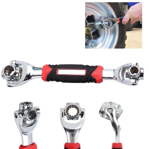 15505 UNIVERSAL DRIVENØGLE 48IN1 8-19MM MULTIFUNKTIONEL