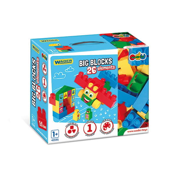 Big Blocks 26-delade byggklossar 41591