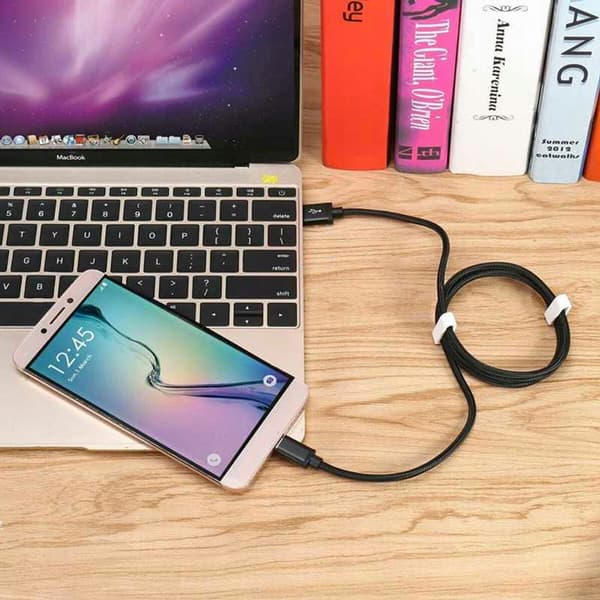 FORSTÆRKET MICRO USB-KABEL QC 3.0 HURTIGOPLADNING microUSB