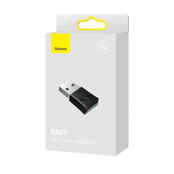Sovitinliitin lähetin-vastaanotin Bluetooth 5.3 USB-kantama 20m musta