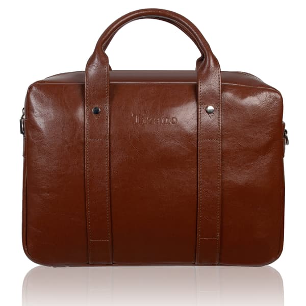 Tizano TM07 Brun Läderväska