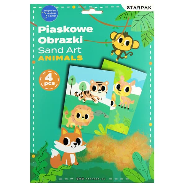 Hiekkakuvia. Eläin