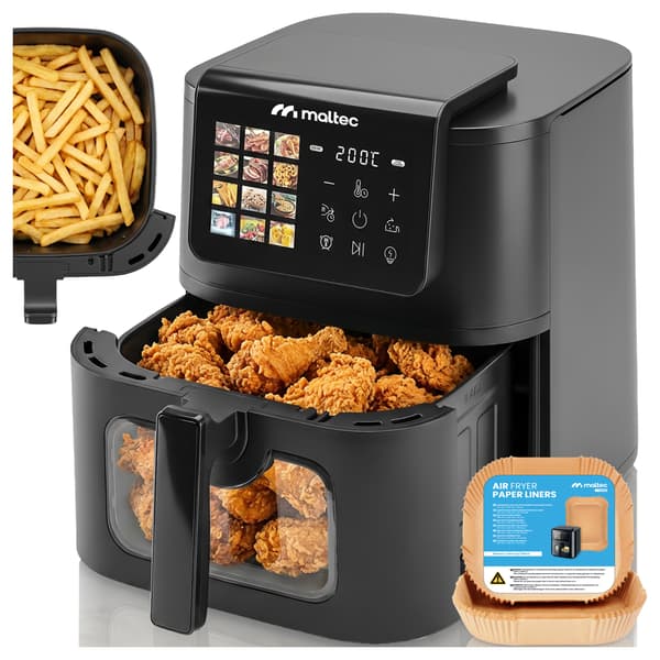 Airfryer 2000W-8LB Stort vindue Airfryer