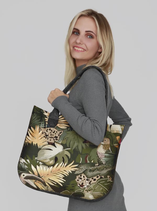LADY XL antracit filtpose - Amazonia