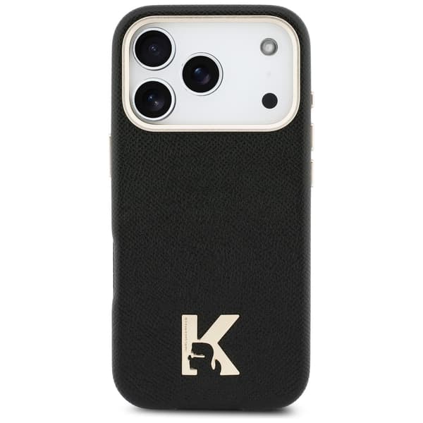 Karl Lagerfeld Karl Head Logo MagSafe-etui til iPhone 17 Pro, sort