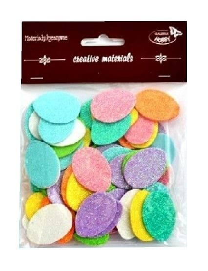 Små glitteræg 72 stk.