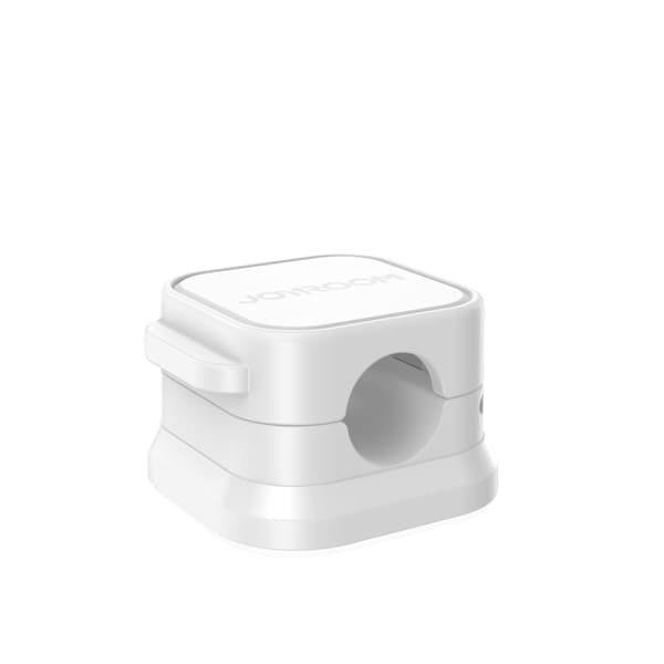 Magnetisk kabel- och sladdhållare, vit - 3-pack