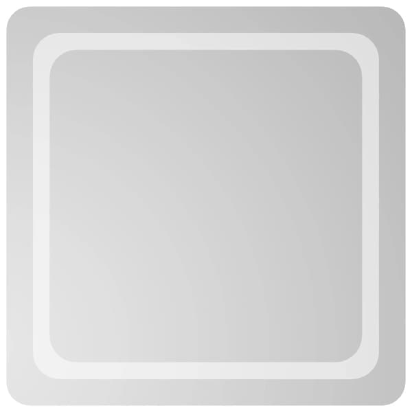 vidaXL Badrumsspegel med LED, 60x60 cm