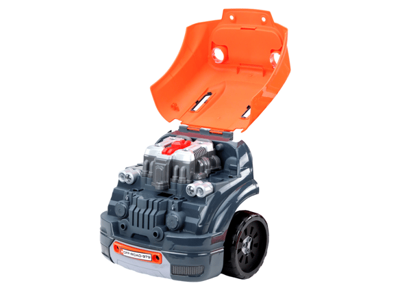 Verkstadsdemontering av bilmotor DIY-kit Orange