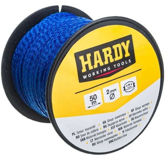 Hård mursnöre (2 mm x 50 m)