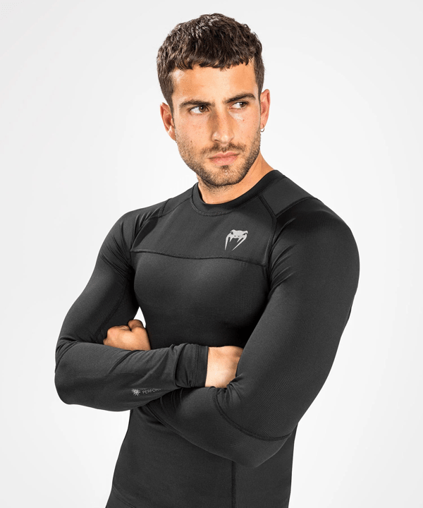 Venum Rashguard G-Fit AIR Langærmet Sort M