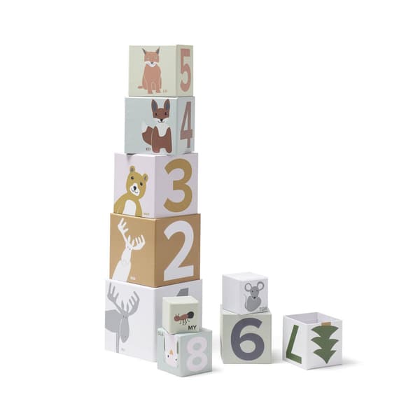 Kid's Concept - Papperspusselkuber 1-10 EDVIN