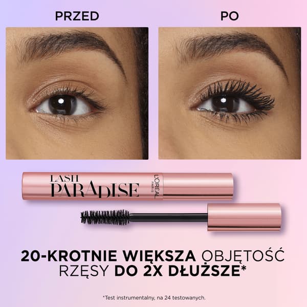 L'ORÉAL LASH PARADISE Tuuheuttava ripsiväri - INTENSE BLACK 6.4ml
