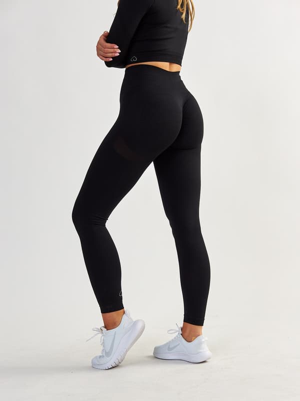 Svarta Shaping Leggings - Power Up! S