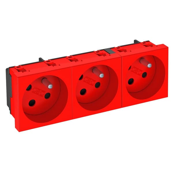 Tredobbelt muffe 33°, NF, kodet type STD-F3K SRO3