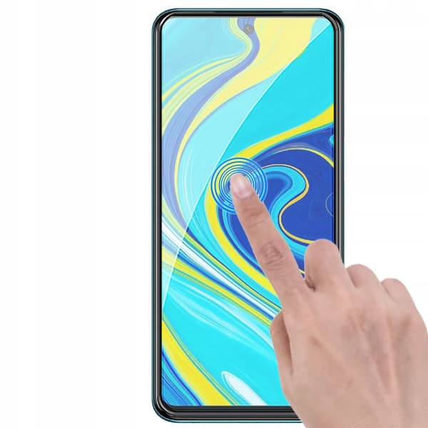 3x Härdat Glas för Xiaomi Redmi Note 9S (helskärm, full 5D, 9H)