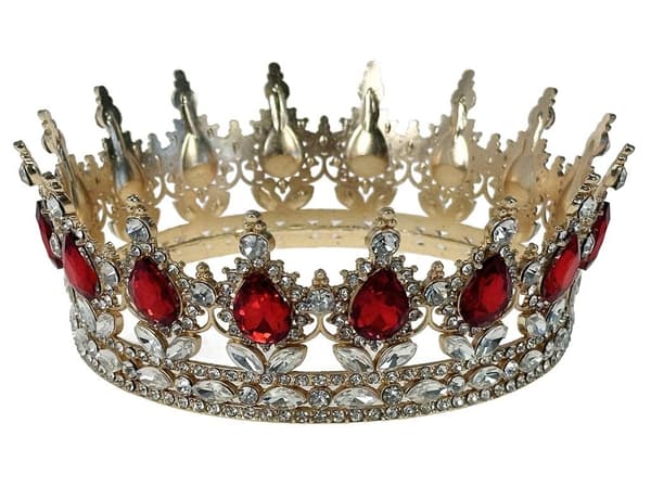 Metal tiara krone MIX