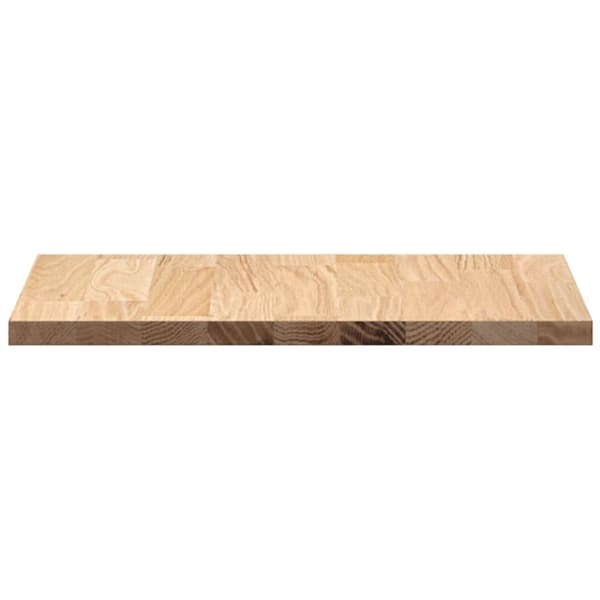vidaXL køkkenbordplade, 40x63,5x2,7 cm, rektangulær, massivt egetræ
