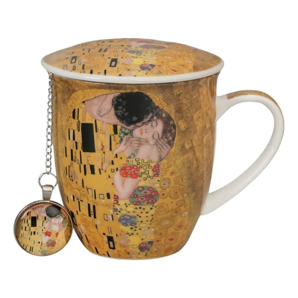 Mugg med tekopp och KISS-hänge