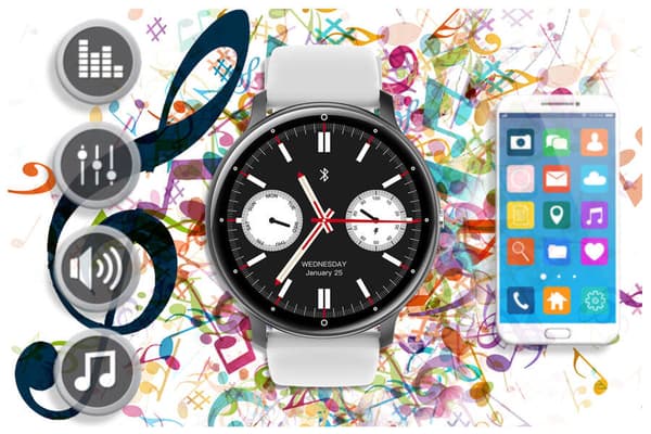 SMARTUR UNISEX GRAVITY GT1-4 PRO - BLUETOOTH-SAMTALER, EKSTRA REM (sg027d)