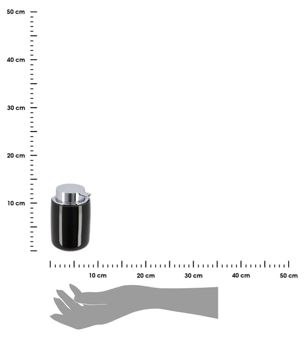 Olivon Sort sæbedispenser 235 ml