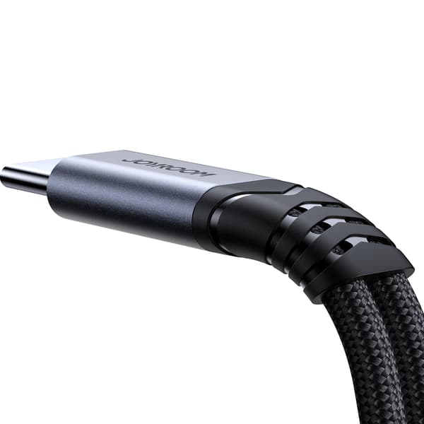 2-i-1 adapteroplader + hovedtelefoner USB-C til USB-C / mini-jack 3,5 mm sort
