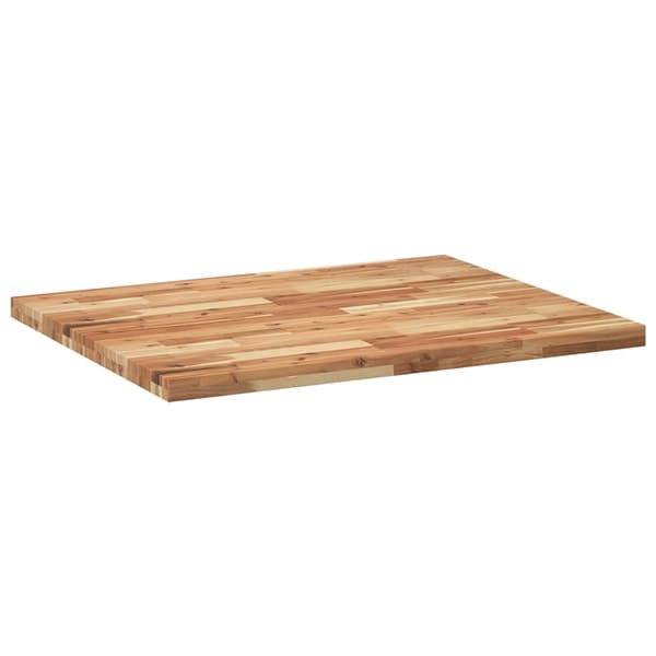 vidaXL rektangulær bordplade 100x80x4 cm massivt akacietræ