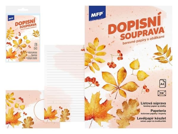 Lux Stationery 5+10 blad