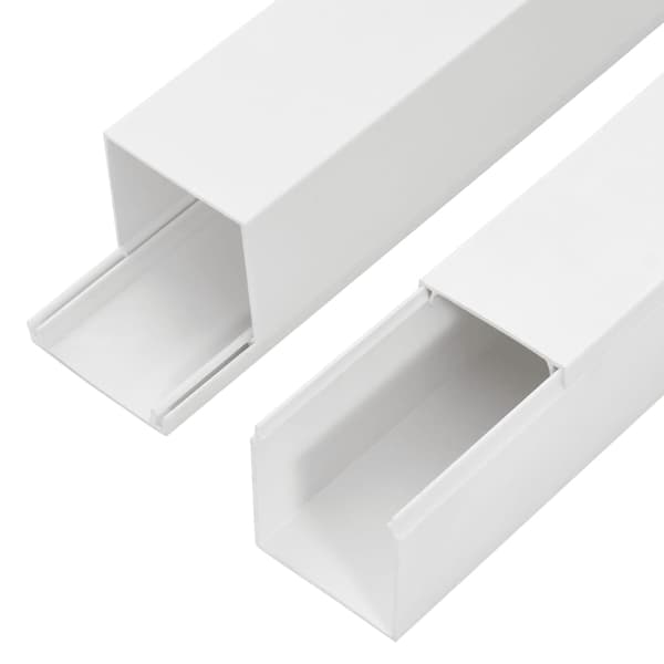 vidaXL Elinstallationsrör, 60x40 mm, 30 m, PVC