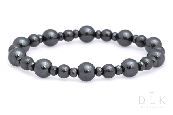 Hæmatit Charm armbånd
