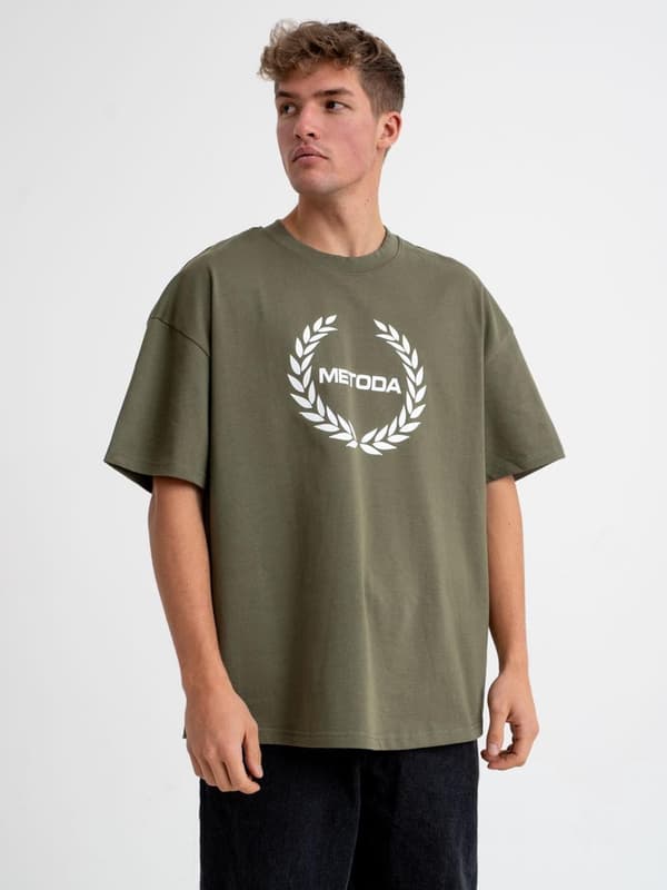 Olive Method Sport Laurel M Oversized Kortärmad T-shirt