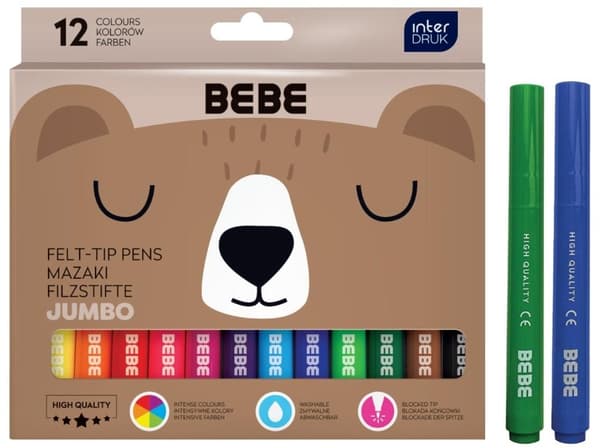 Bebe Friends Jumbo Tuscher 12 Farver