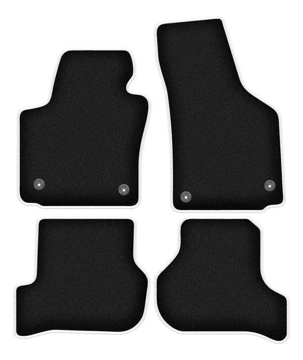 CARLUX-SILVER bilmåtter til: Seat Leon II hatchback (2005-2012)