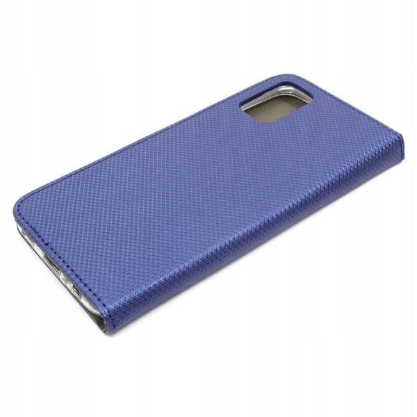 Etui til SAMSUNG A53 5G SMART BOOK MAGNET MARINEBLÅ BOOK + GLAS
